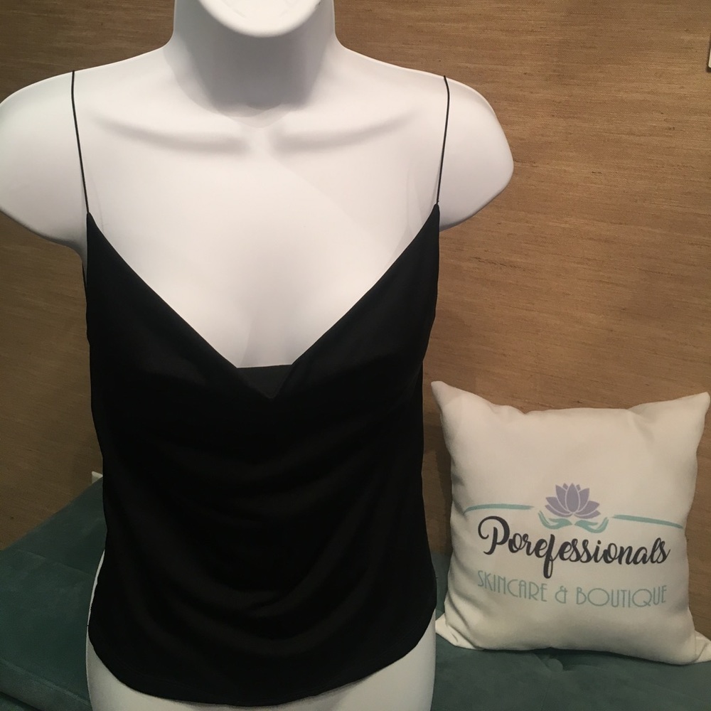 Sexy Strappy Black Tank